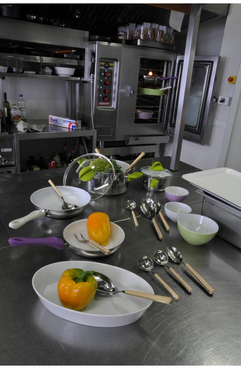 Mepra Fantasia Serving Set - 7 Pieces, Alternate, color, Sesame