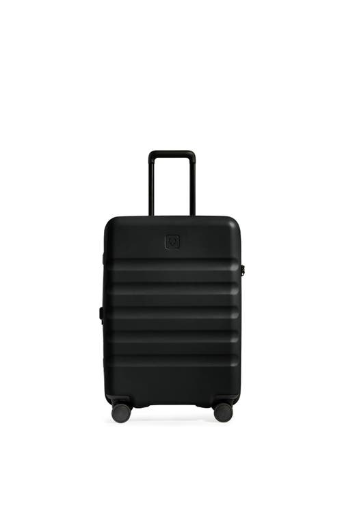 Antler Icon Stripe Medium Suitcase In Black