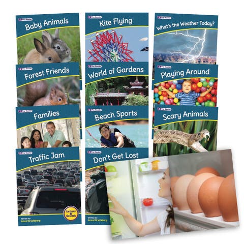 Letters & Sounds Phase 1 Set 2 Nonfiction, Multicolor