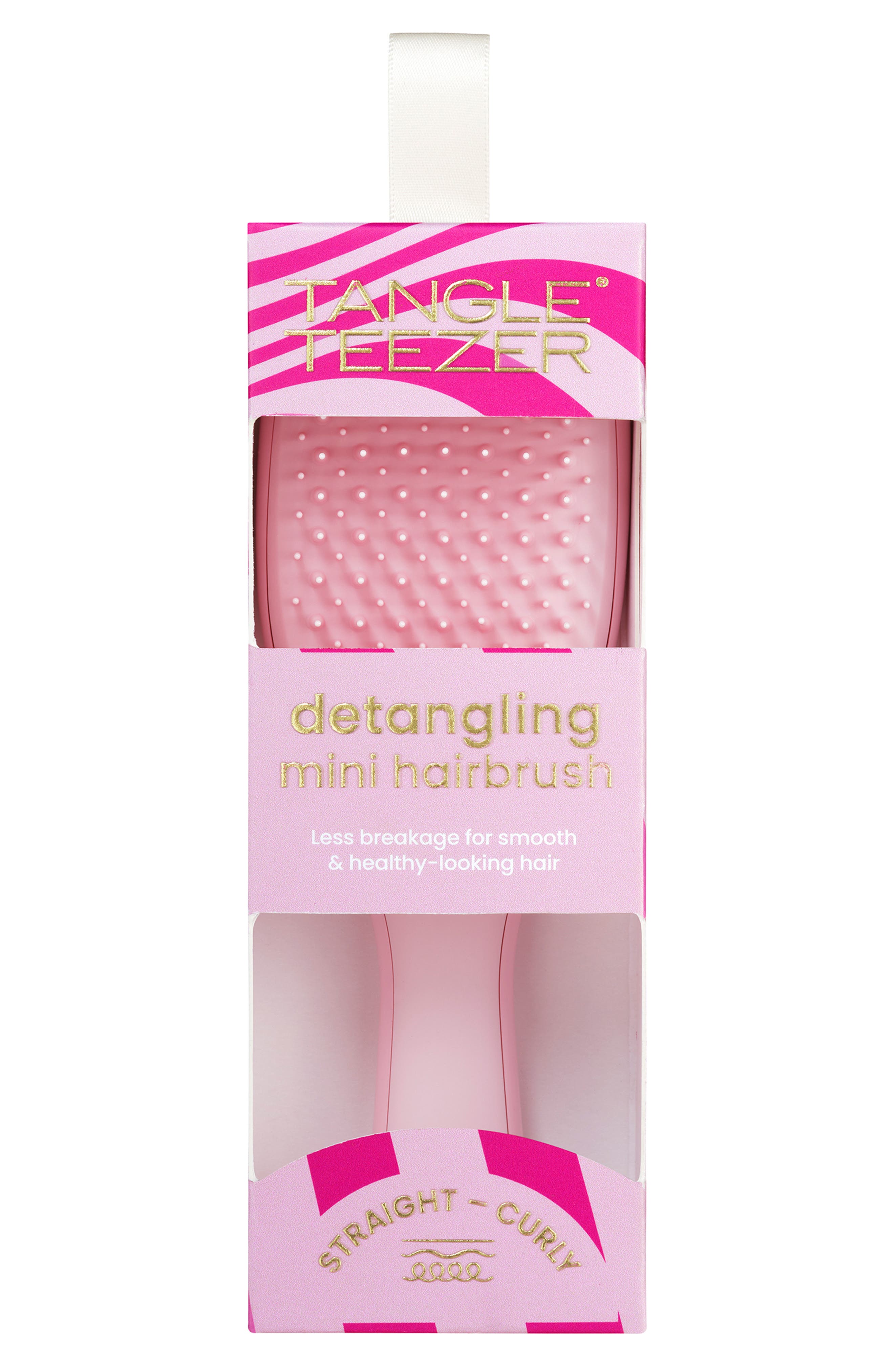 Tangle Teezer Ultimate Detangler Mini Holiday Ornament in Millennial Pink 