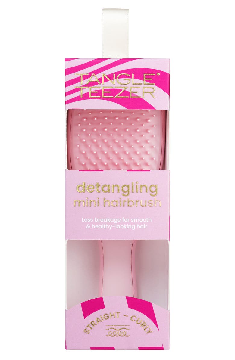 Tangle Teezer Ultimate Detangler Mini Holiday Ornament, Main, color, Millennial Pink