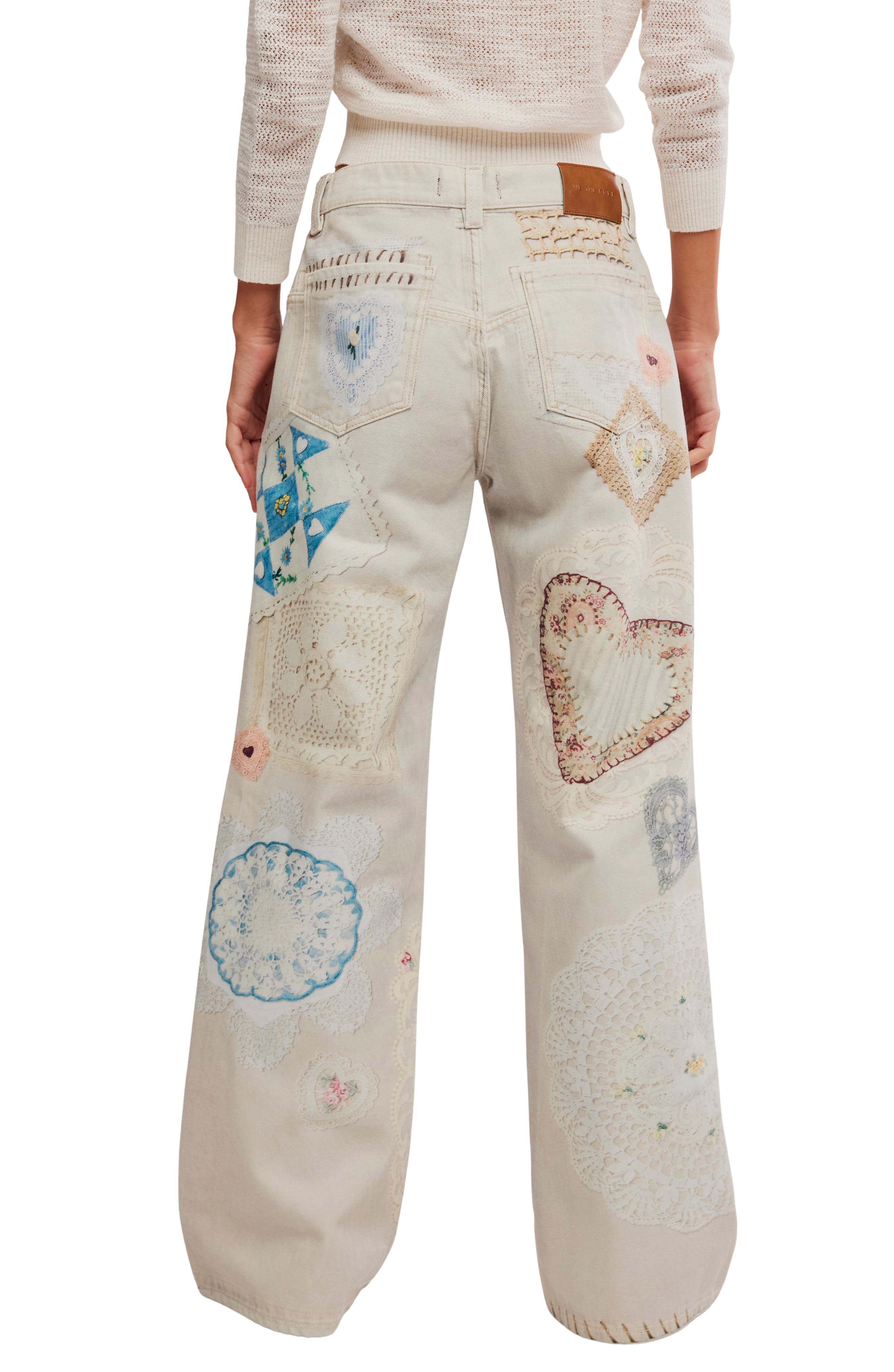 Illusions Slouchy Straight Leg Jeans - image 2
