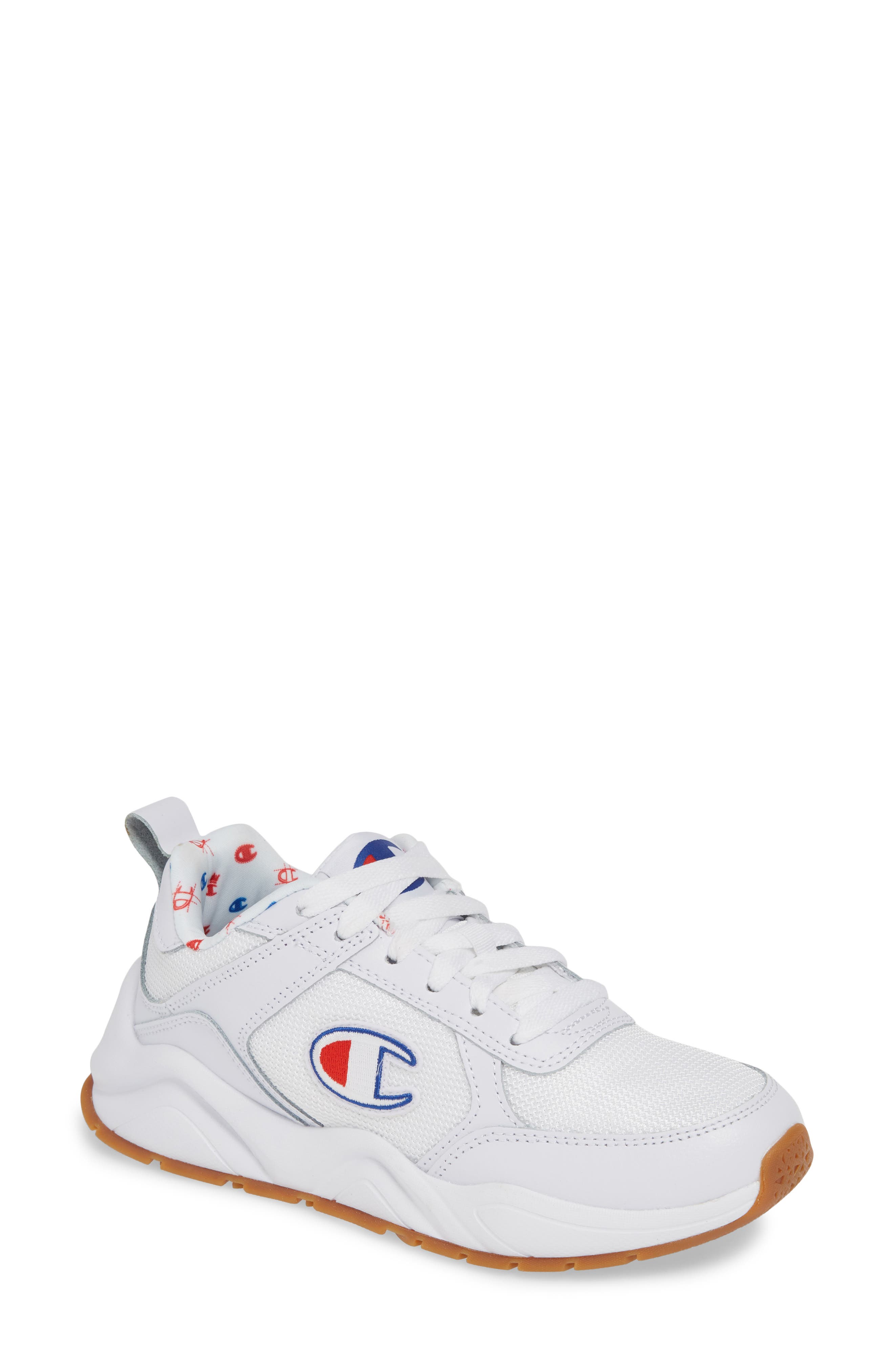 93 Eighteen Classic Sneaker, Main, color, WHITE
