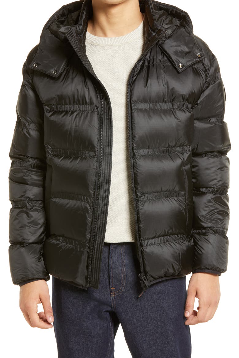 Glenfinnan Water Repellent 800 Fill Power Down Jacket, Main, color, BLACK