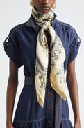 Zimmermann Paisley Print Silk Square Scarf