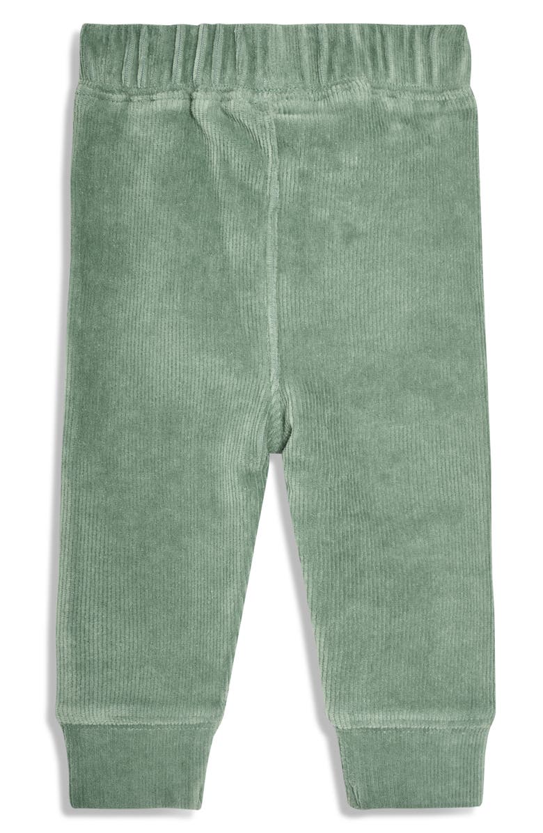 JOJO MAMAN BEBE Giraffe Sweatshirt & Joggers Set, Alternate, color, Mustard