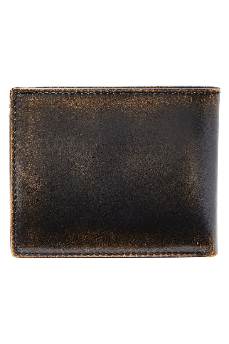 Wade Leather Wallet, Alternate, color, BLACK