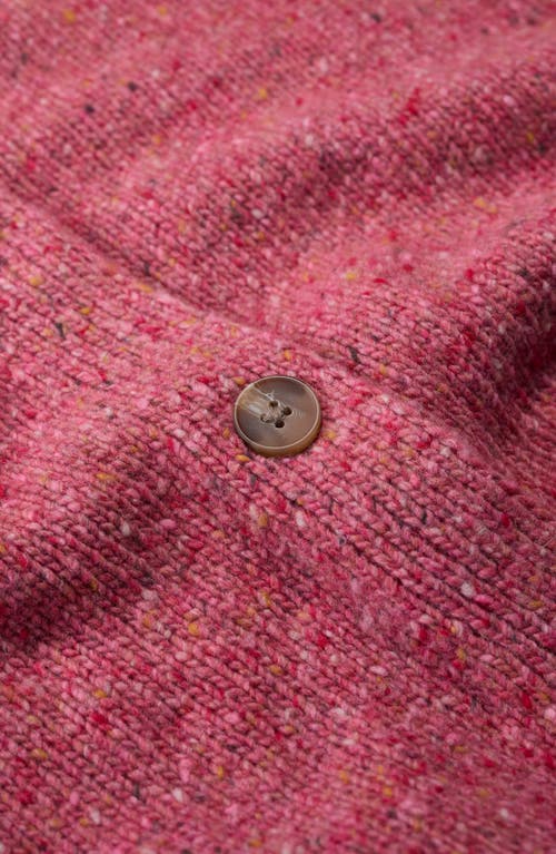 Seasalt Cornwall Dawson Pick Merino Wool Blend Cardigan In Pink