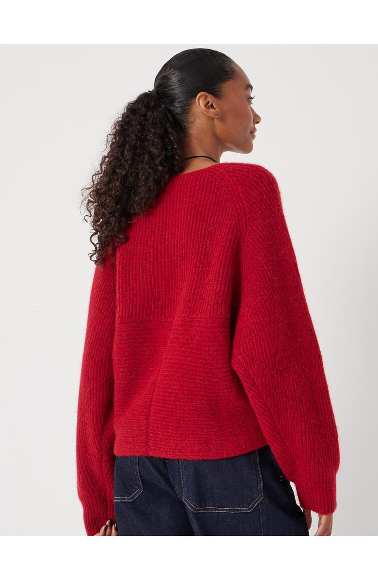 Hush Betty Wool Blend Sweater, Alternate, color, Fiery Red