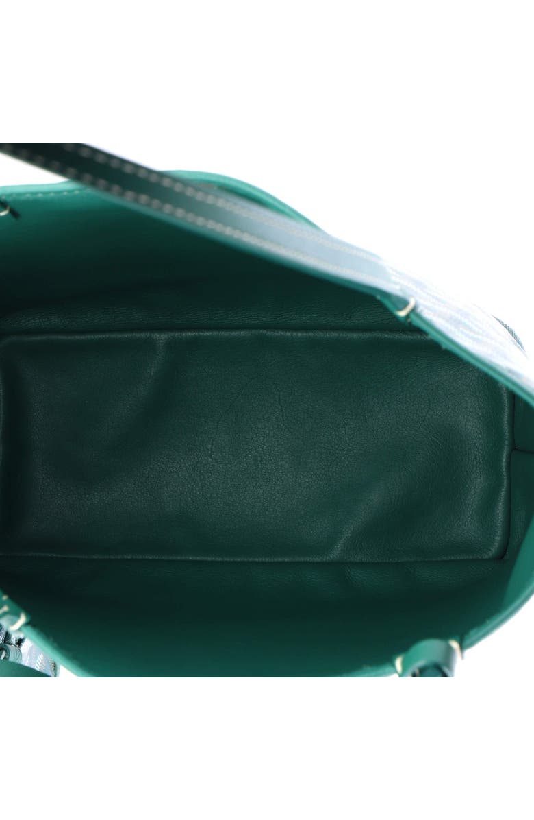 Pre-Owned Goyard Anjou Reversible Tote Coated Canvas Mini, Alternate, color, Green