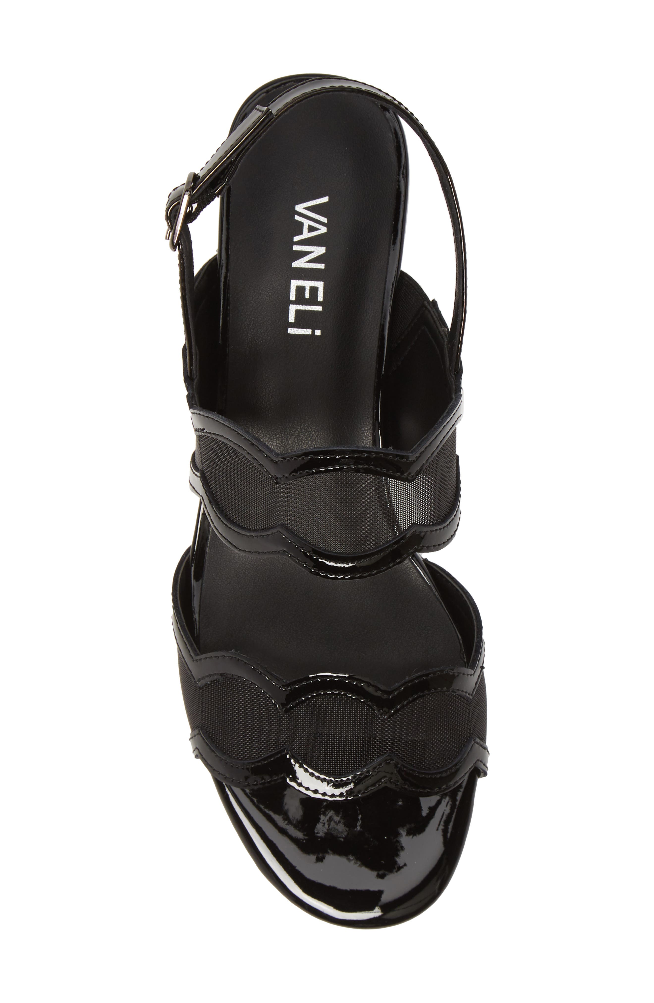 VANELi Hesper Scalloped Slingback Sandal, Alternate, color, 