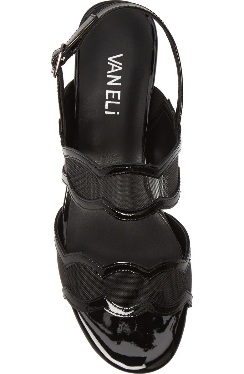 VANELi Hesper Scalloped Slingback Sandal, Alternate, color,