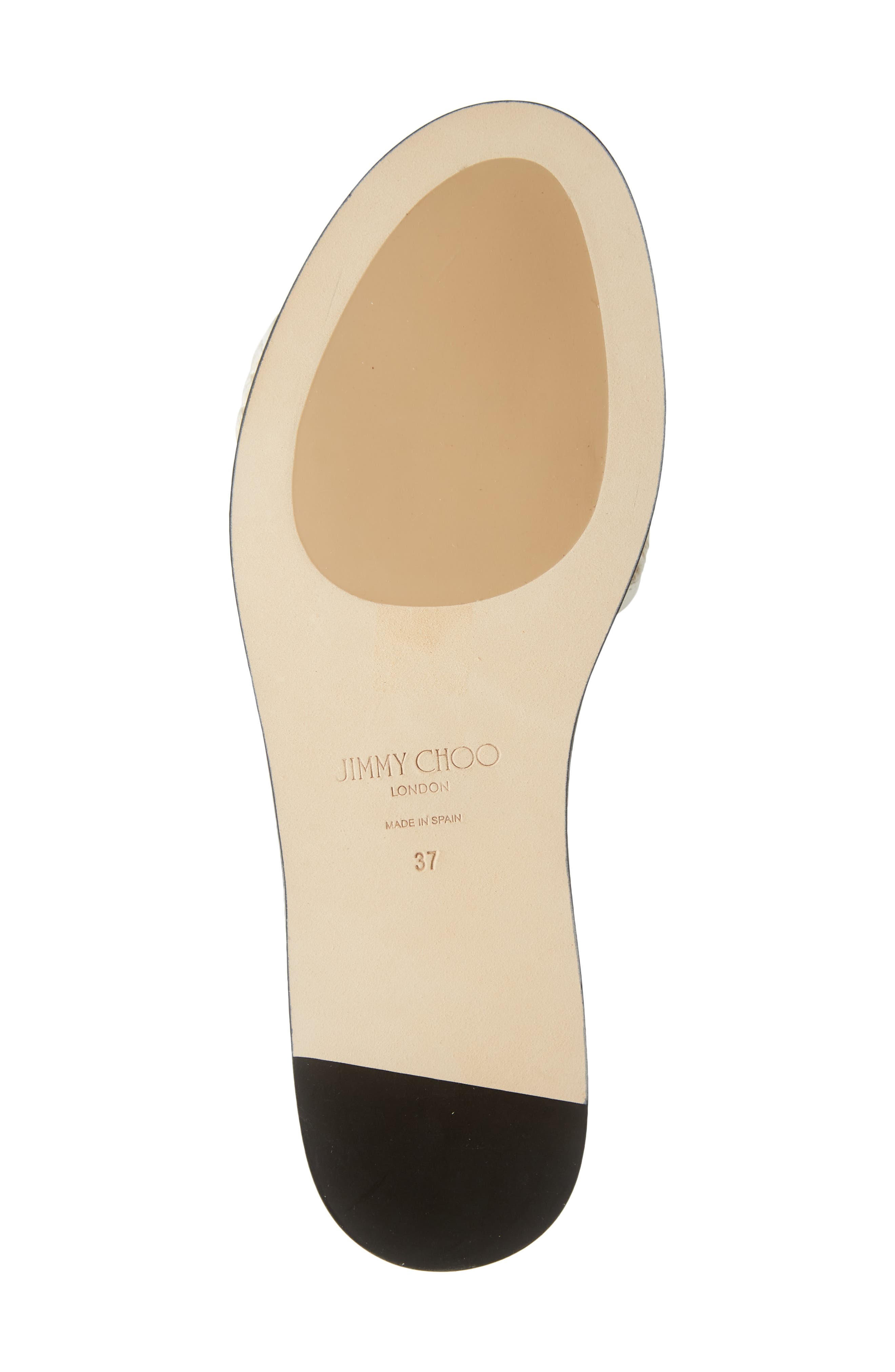 Minea Slide Sandal (Nordstrom Exclusive), Alternate, color, ECRU