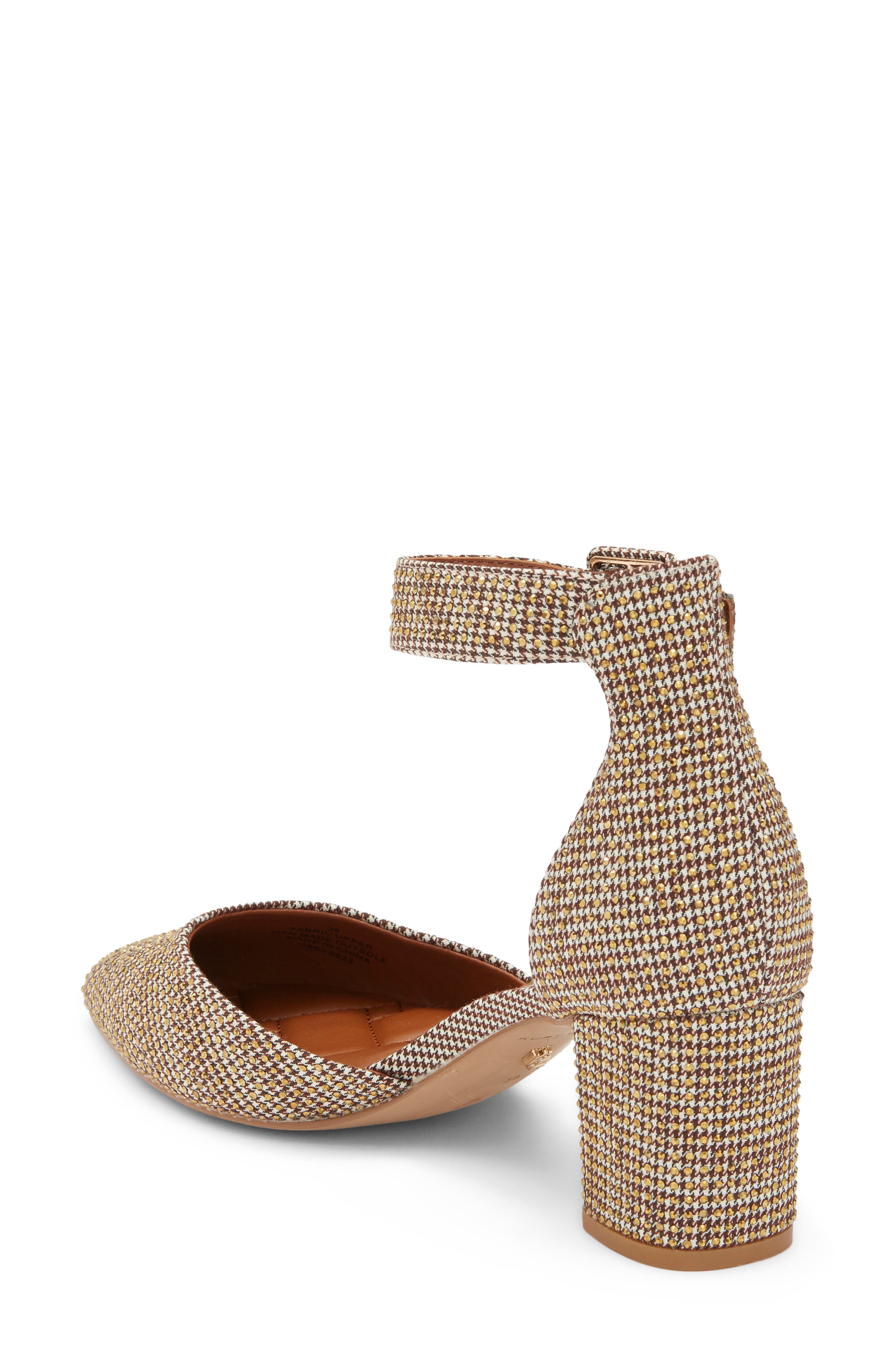 Burlington Ankle Strap Pump, Alternate, color, BEIGE
