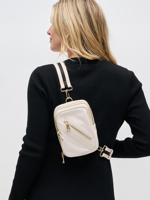 Sol And Selene Accolade Sling Backpack In Cream