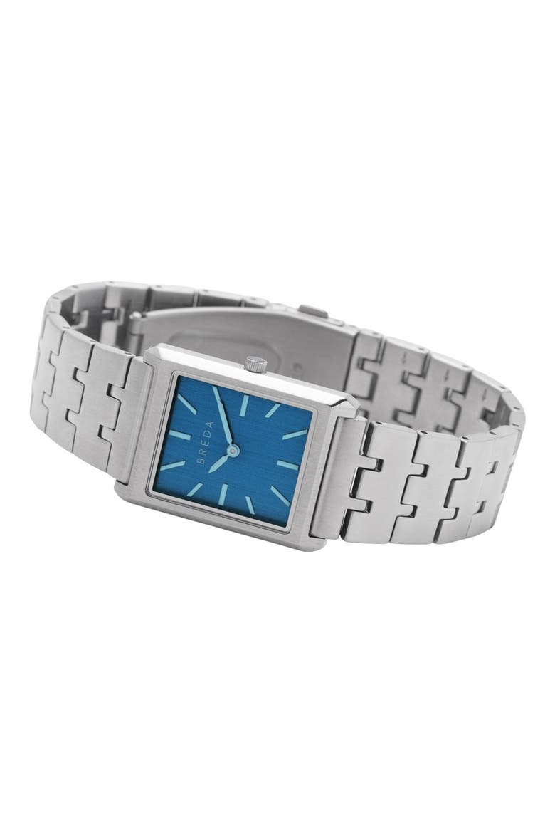 Virgil Bracelet Watch, 26mm, Alternate, color, SILVER