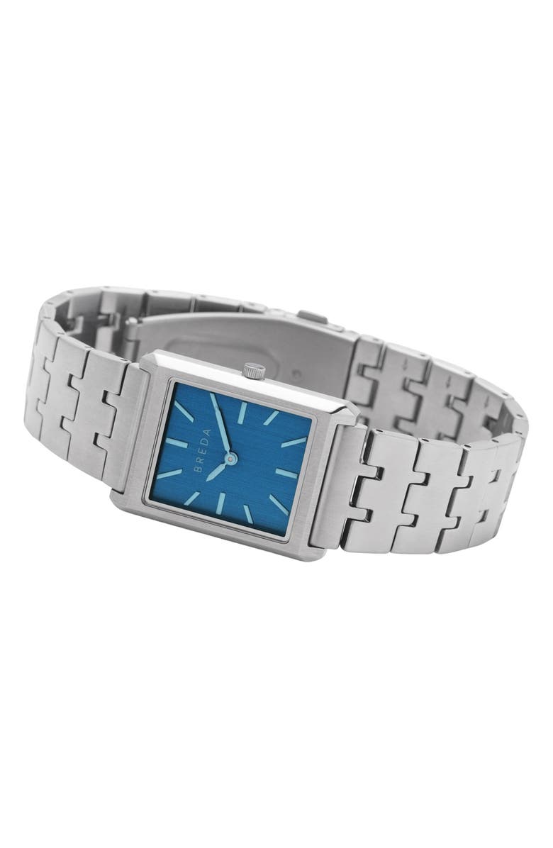 BREDA Virgil Bracelet Watch, 26mm, Alternate, color, Silver