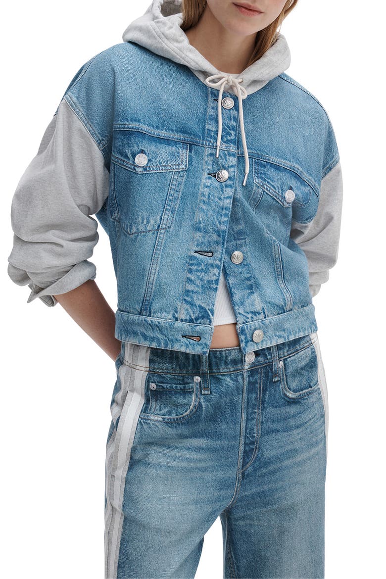 rb Miramar Mixed Media Jacket, Main, color, SPORT