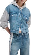 rag & bone rb Miramar Mixed Media Jacket