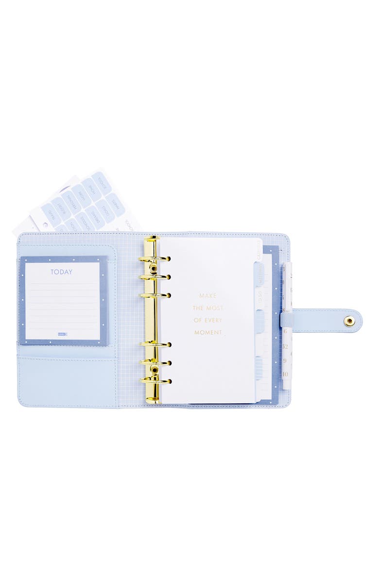 kikki.K Medium Leather Personal Planner, Alternate, color, 