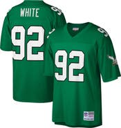 Mitchell & Ness Men's Mitchell & Ness Reggie White Kelly Green Philadelphia Eagles Big & Tall 1990 Retired Player Replica Jersey