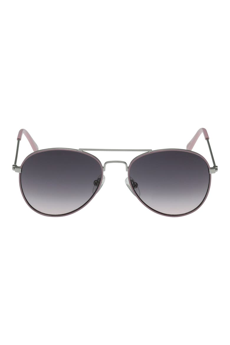 Kids' Gradient Navigator Sunglasses, Main, color, LIGHT NICKELTIN / GRADIENT