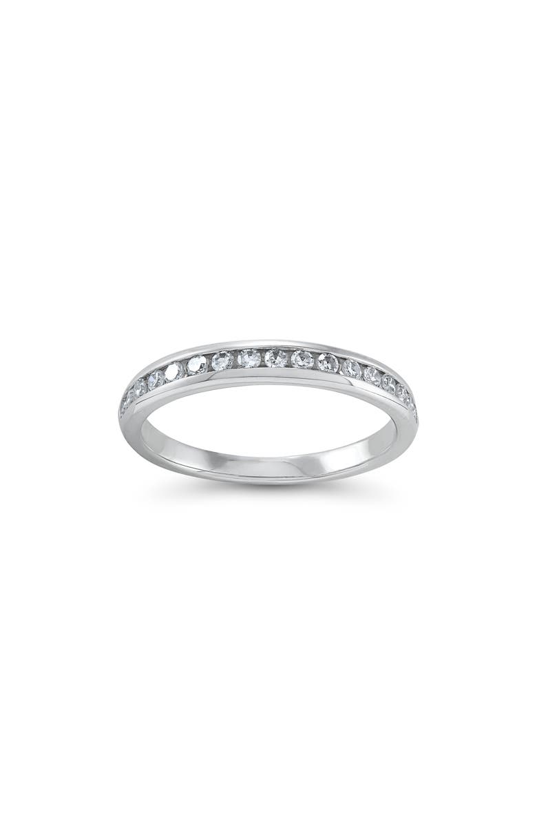 Frankie & Zoe Diamond Band Ring - 0.25ct., Alternate, color, White Gold