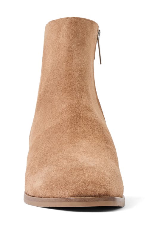 Aquatalia Fuoco Waterproof Bootie In Brown