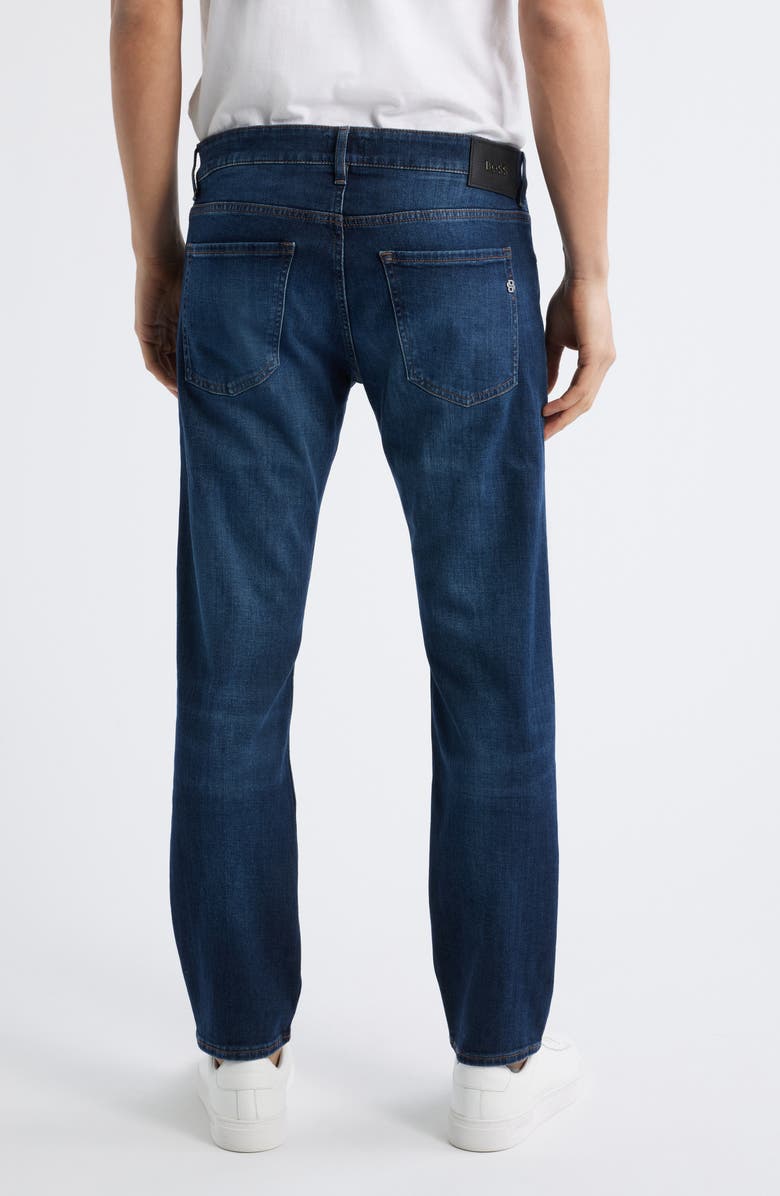 BOSS Delaware Slim Fit Jeans, Alternate, color, Navy