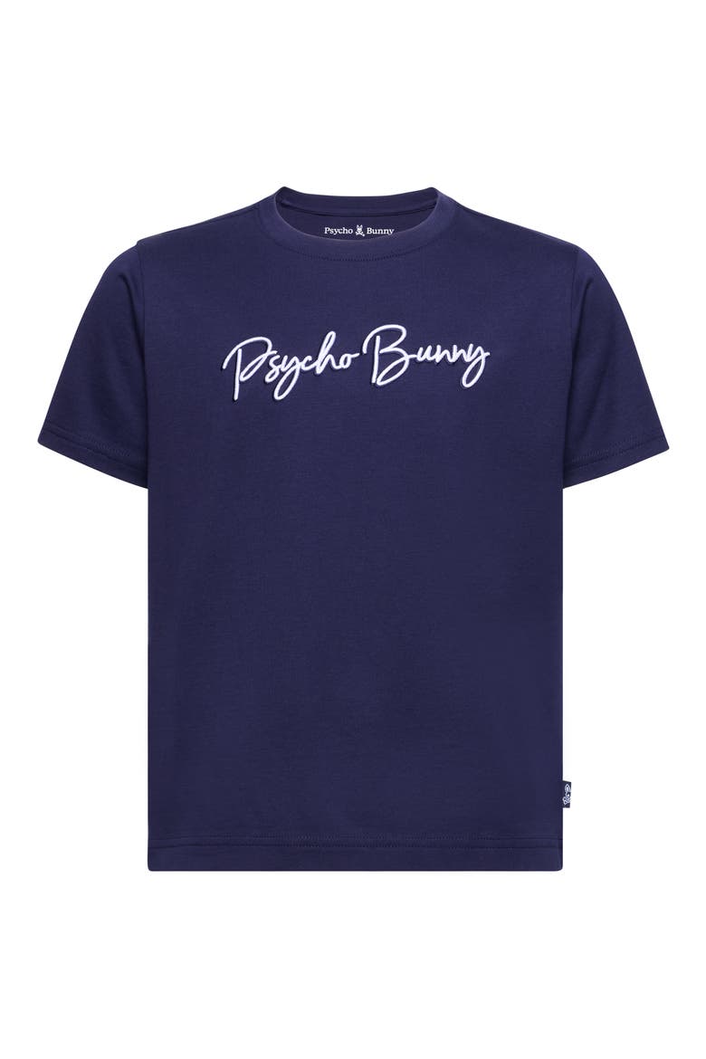 Kids' Genesee Embroidered T-Shirt, Main, color, EVENING BLUE