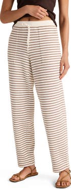 Haven Well Within Cotton Blend Textured Barrel Leg Pants