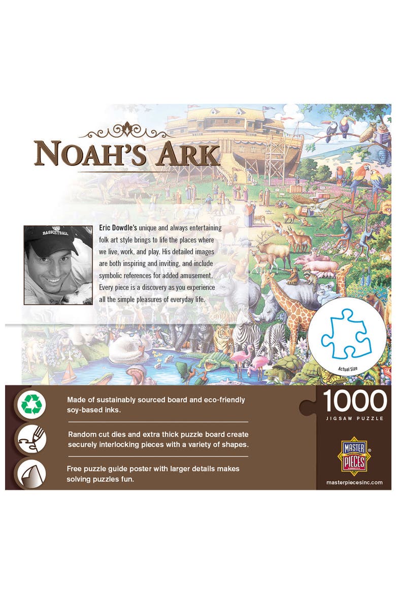 Noah's Ark - 1000 Piece Jigsaw Puzzle, Alternate, color, Multicolor