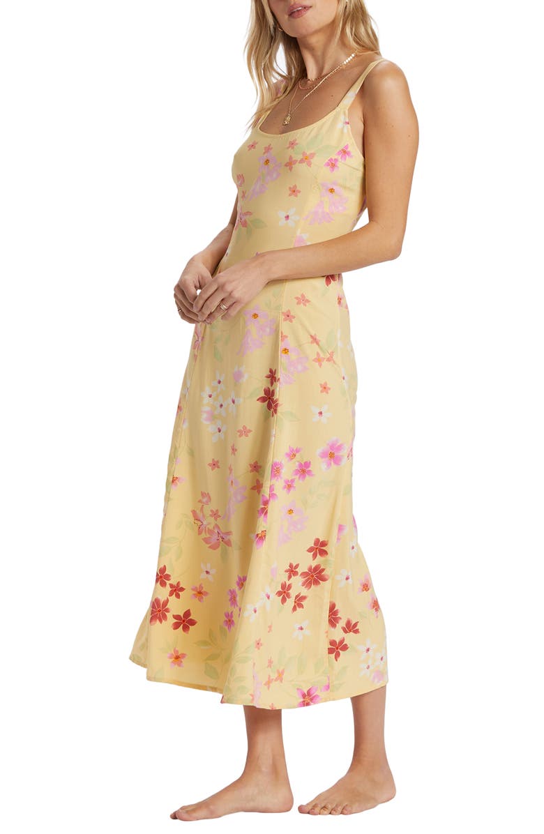 Billabong '90s Calling Floral Dress, Alternate, color, 