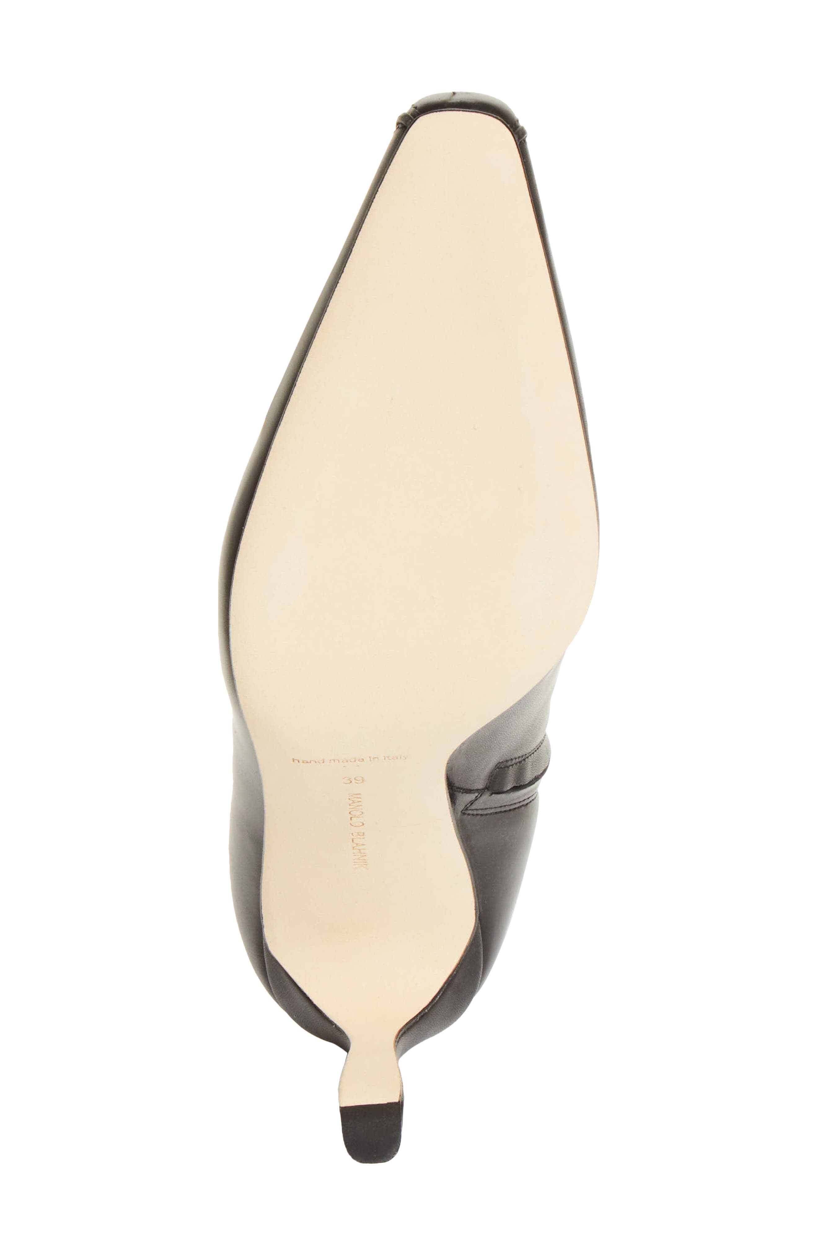 Milleta Almond Toe Bootie, Alternate, color, BLACK