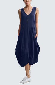 LUUKAA Calista Voluminous Jersey Dress