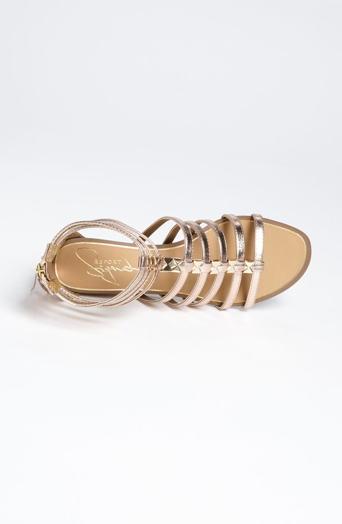 'Meliza' Sandal, Alternate, color, ROSE GOLD
