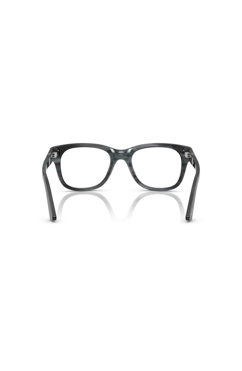 Persol 51mm Square optical glasses, Alternate, color, Grey
