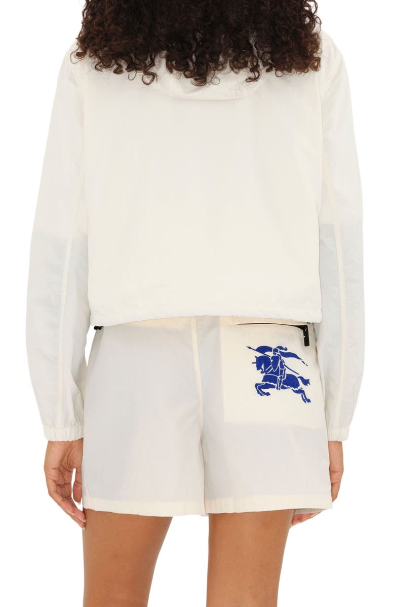 Burberry Equestrian Knight Hooded Windbreaker, Alternate, color,