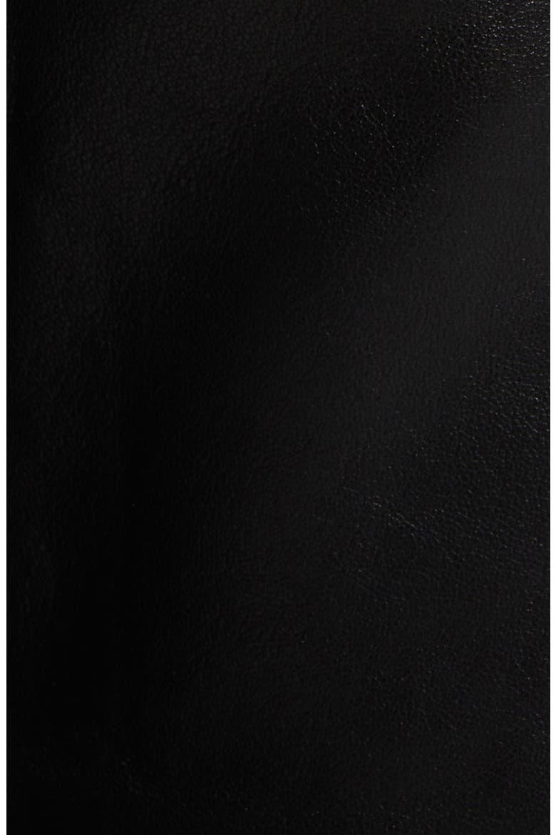 Lambskin Leather Pants, Alternate, color, BLACK