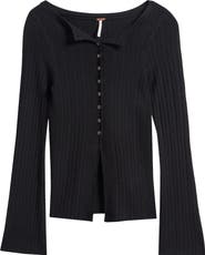 Free People East Side Rib Cardigan
