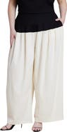 ELOQUII Colorblocked Wide Leg Pant