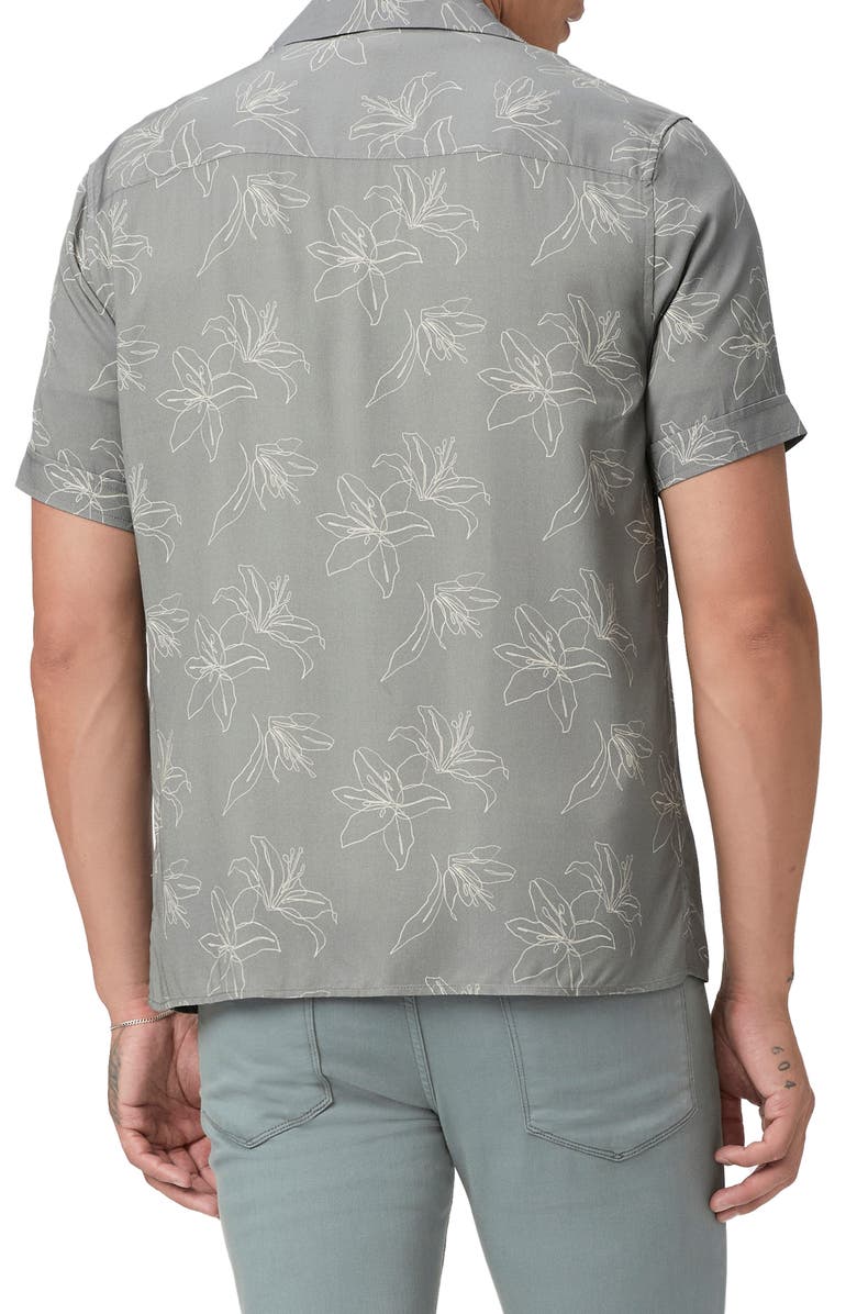 PAIGE Landon Floral Camp Shirt, Alternate, color,