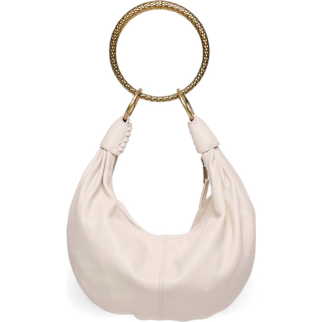Walter Baker Jane Leather Mini Hobo In Oyster