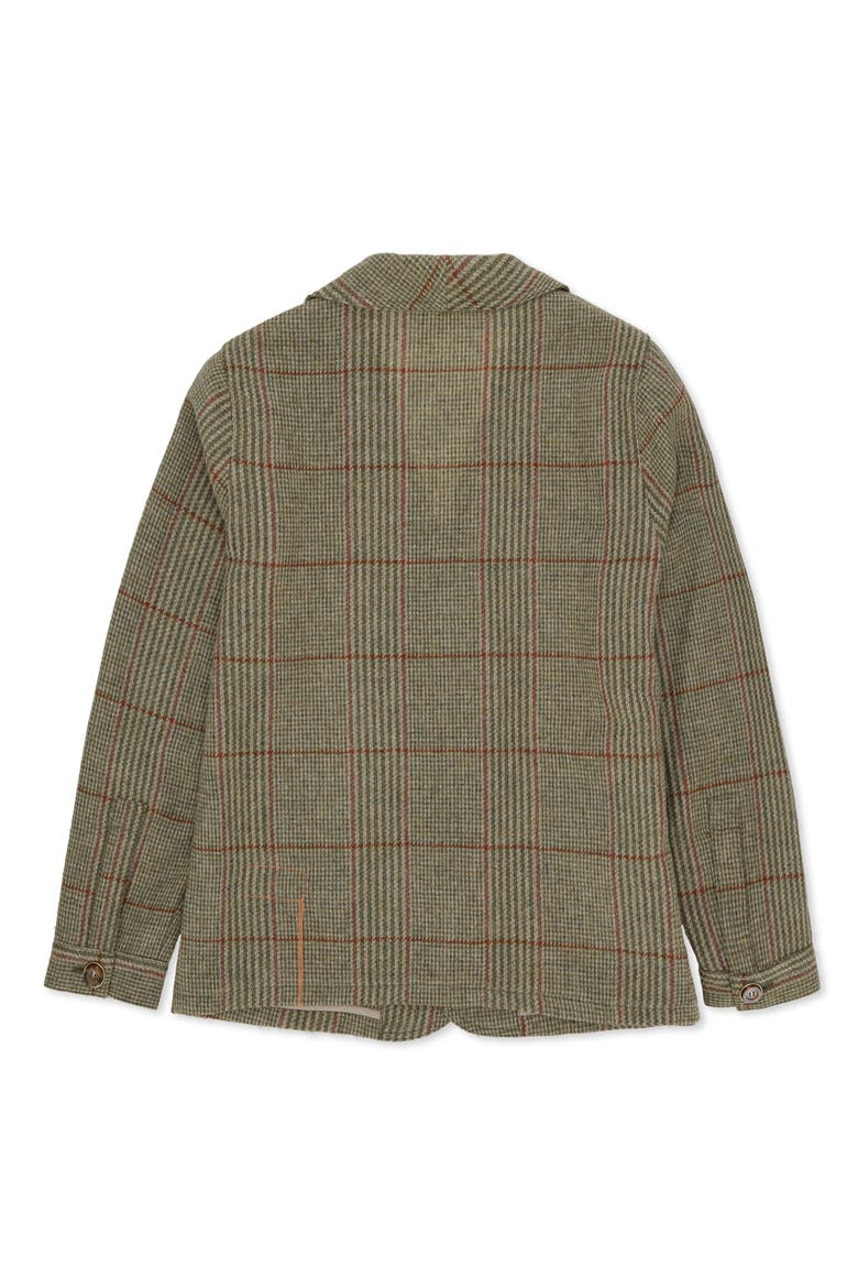 Scotland Check Wool Jacket, Alternate, color, Multicolor