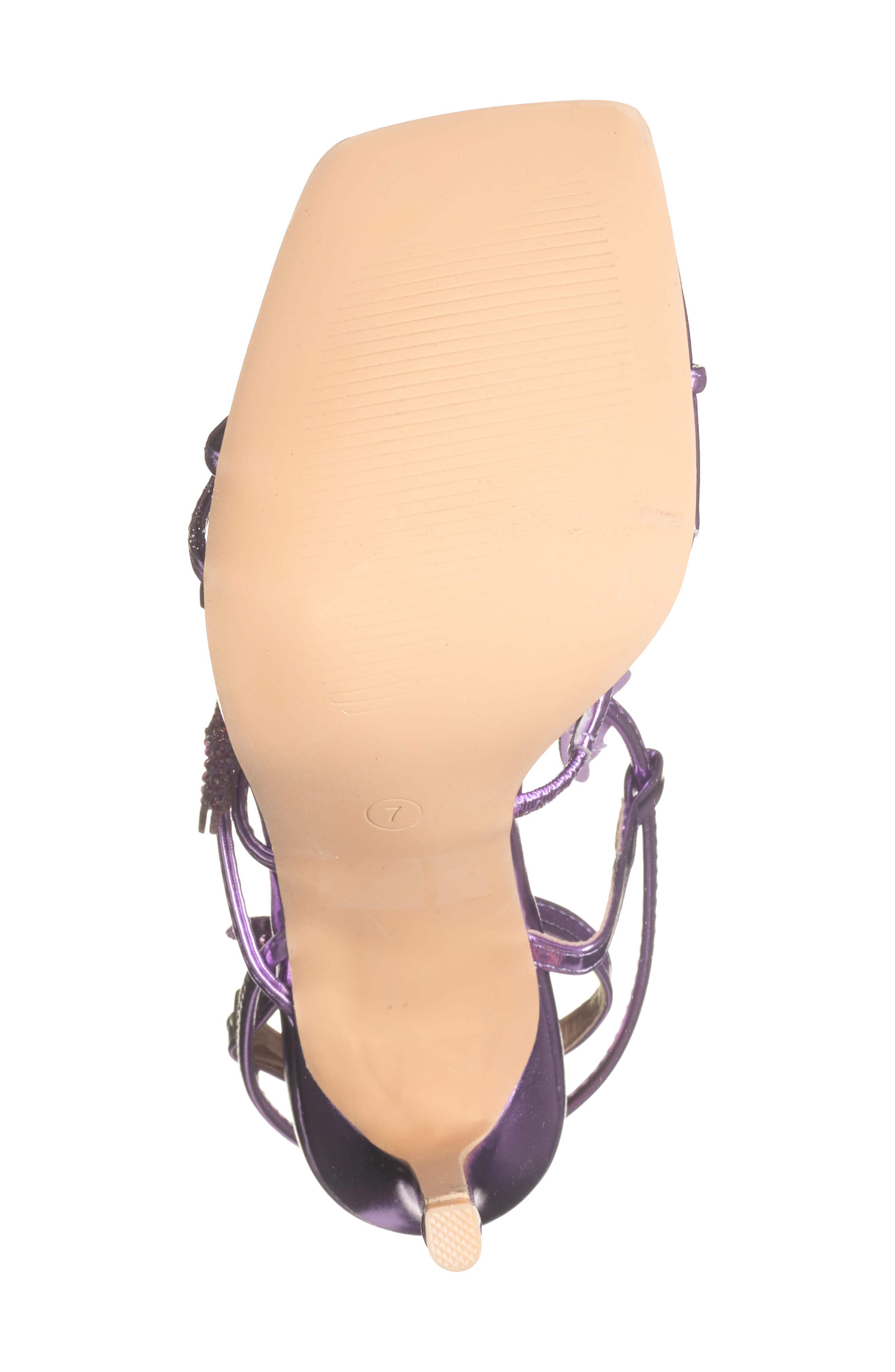 Adeline Butterfly Sandal, Alternate, color, PURPLE