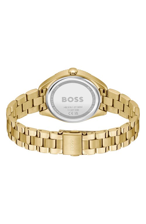 Hugo Boss Boss Sage Sport Bracelet Watch, 34mm In Gold