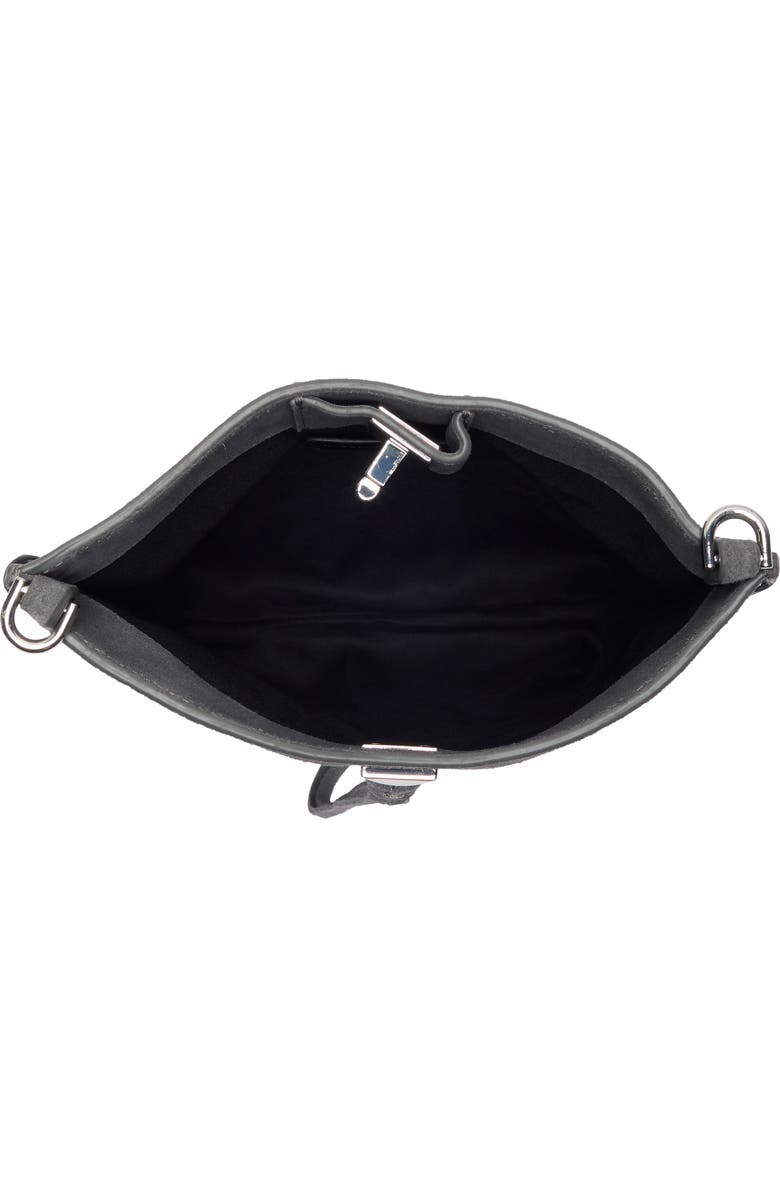 Rebecca Minkoff Darren Shoulder Bag, Alternate, color, Fog/Black