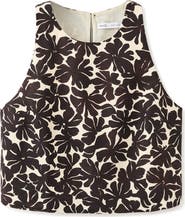 MANGO Floral Crop Tank