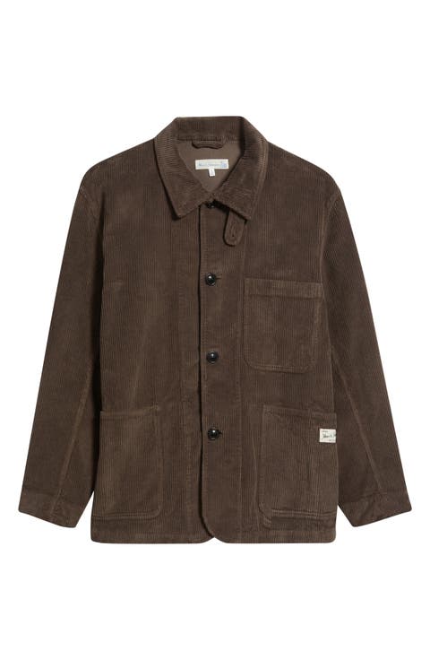 Organic Cotton Corduroy Workwear Jacket