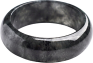 seree Sesame Grey Jade Ring